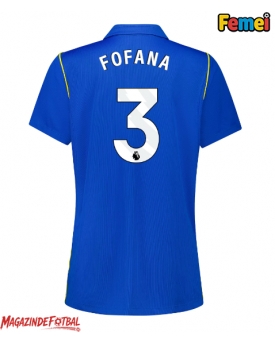 Chelsea Wesley Fofana #3 Tricou Fotbal Replică 2026-27 Femei Acasa Chelsea Wesley Fofana #3 Tricou Fotbal Replică 2026-27 Femei Acasa